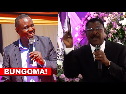 Fireworks as broad-based and united opposition leaders meet face to face in a burial in Bungoma!