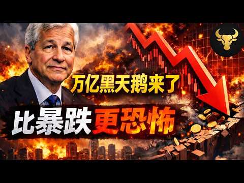 【突发】危险信号！摩根大通突然动手，他们到底看到了什么凶险？