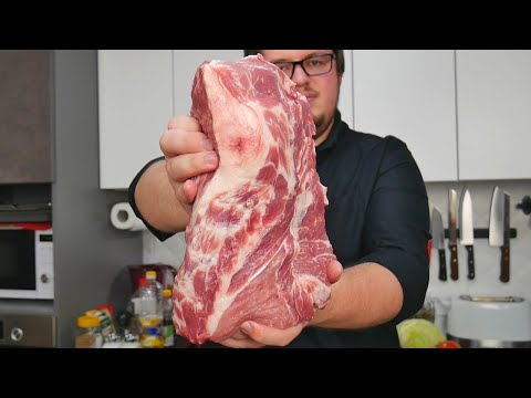 МЯСО в духовке. КРУЧЕ ШАШЛЫКА!! ОДНИМ БОЛЬШИМ КУСКОМ