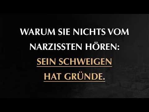 Narzisstische Stille: Was steckt wirklich dahinter? (Die Antwort in diesem Video)  | Narzissmus