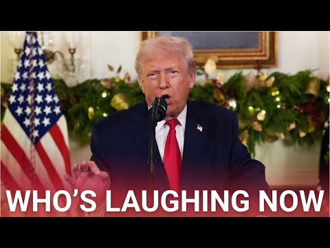 Trump praises achievements and rips into Biden during major national address