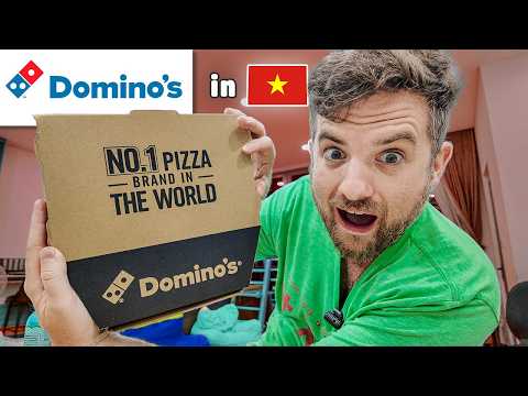 Domino’s Pizza In Vietnam Has Crazy Toppings?