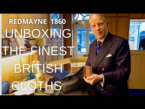 Unboxing the finest British cloths for Bespoke, Made to Measure and Suit Copying.