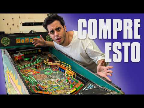 Compre un PINBALL de más de 30 AÑOS, esto pasó.