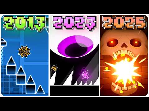 Most ICONIC Geometry Dash Levels From 2013 - 2025
