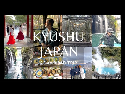 6 Day road trip across Kyushu, Japan | Top places to visit in Kyushu (4K)