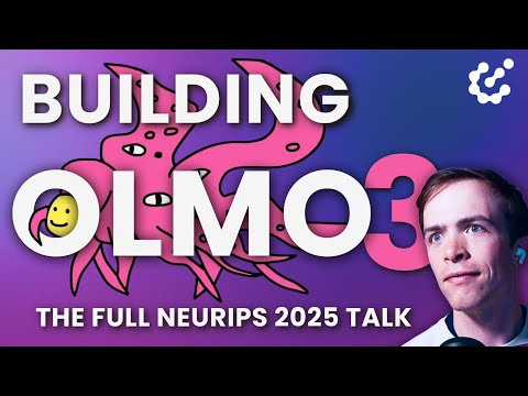 How We Built a Leading Reasoning Model (Olmo 3)