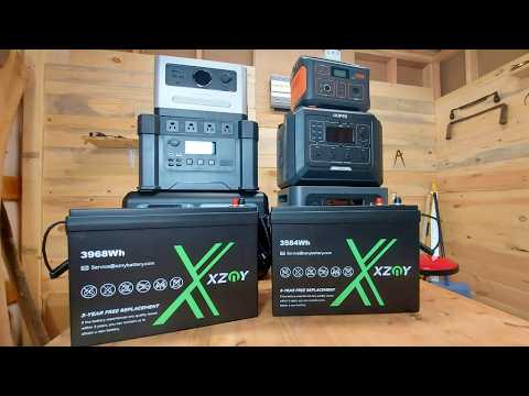 Connect External Batteries to ANY Power Station – 350% More Runtime!