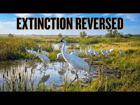 15 Whooping Cranes Defied Extinction: Case Study of 80 Years of Human Intervention