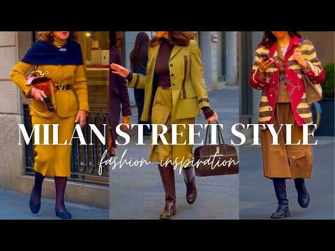 Milan Street Fashion 2025✨Authentic Italian Style & Stylish Autumn Outfits🍁Timeless Fashion Moments 
