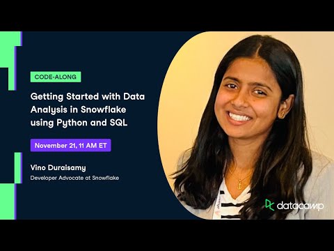 Getting Started with Data Analysis in Snowflake using Python and SQL