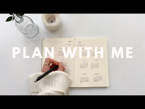 2026 BULLET JOURNAL SETUP: minimalist, beginner-friendly & easy | PLAN WITH ME