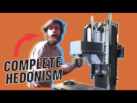 I built a CNC mill because I have no self control