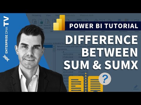 SUM vs SUMX What's The Real Difference Between These DAX Measures