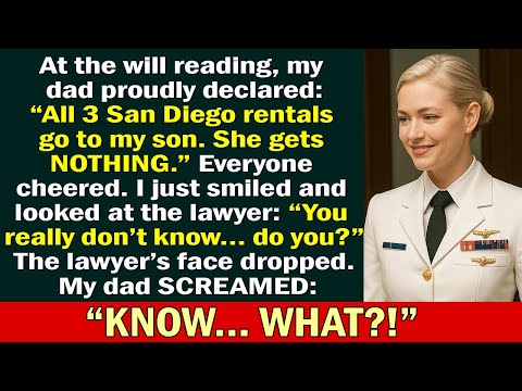At the Will Reading, My Dad tried to cut Me out, But I just smiled: “Lawyer… You Really Don’t Know?"