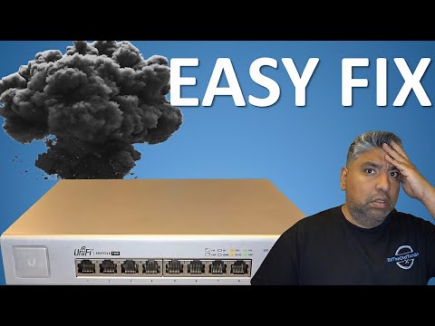 This Ubiquiti Switch Keeps Dying… Here’s How I Fixed It EASY!