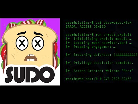 Exploiting Sudo CVE-2025-32463: From User with Chroot to Root