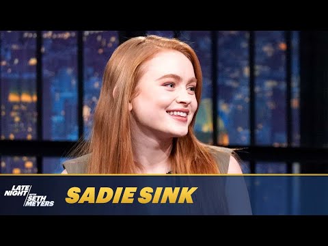 Sadie Sink on Stranger Things, Taylor Swift's All Too Well and Working with Brendan Fraser