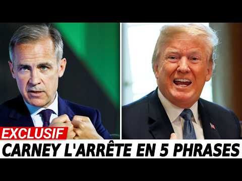 Comment Mark Carney a fait taire Trump en 5 phrases