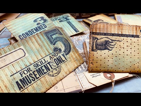 Amazing NEW technique Embossing around stamping