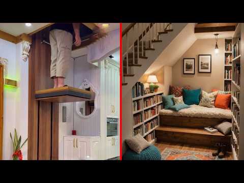 Brilliant Smart Furniture Designs & Space-Saving Solutions for Compact Living