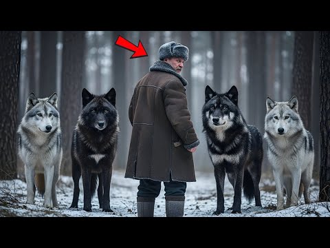 Старый ветеран спас 4 волчат… Спустя годы вы не поверите, как они отплатили ему добром