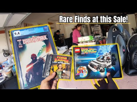 Hunting Deals Everywhere! Facebook Marketplace, Comic Shop & Yard Sales!