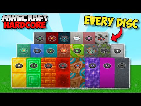 I Found EVERY MUSIC DISC In Minecraft Hardcore (#113)