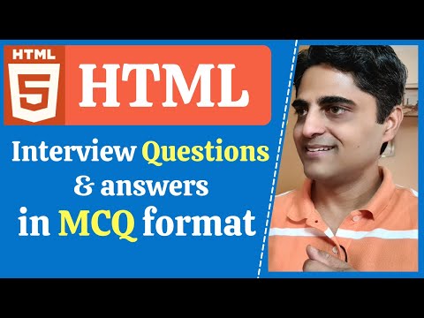 25 HTML Interview Questions in MCQ Style for Placement - TCS, Accenture, Infosys, Wipro, Cognizant