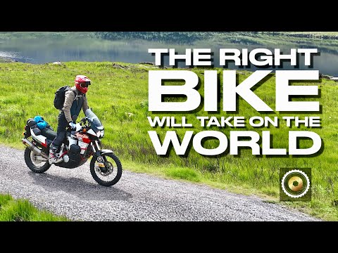 Riding the Scottish Highlands on my old Honda | The Ironhorse XRV750 Ep1