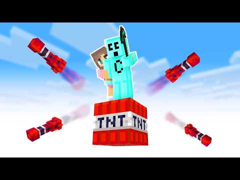 We’re Stuck on One TNT Block in Minecraft
