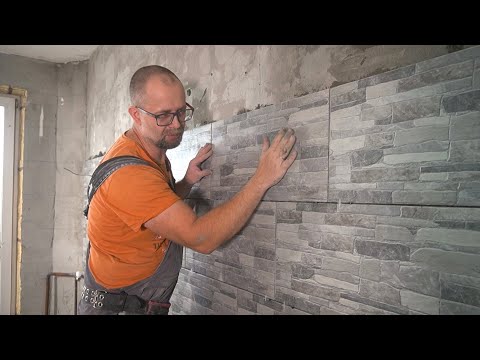 Ровная стена без плесени. Керамогранит в зале. Холодная стена СТРОИМ ДЛЯ СЕБЯ