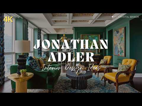 Jonathan Adler Design-Inspired Penthouse Interior: Luxurious Maximalism Revealed