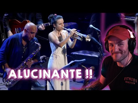 AMERICANO reacciona a Crazy - Andrea Motis & Joan Chamorro quartet