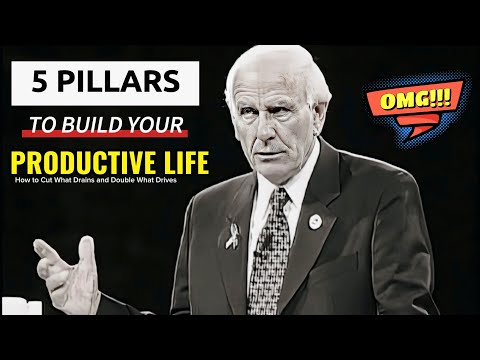 The Five Pillars of a Productive Life Jim Rohn #Motivation #motivationspeech #success #youtube#viral