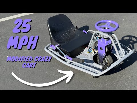 I Built an INSANE Mini Drift Cart
