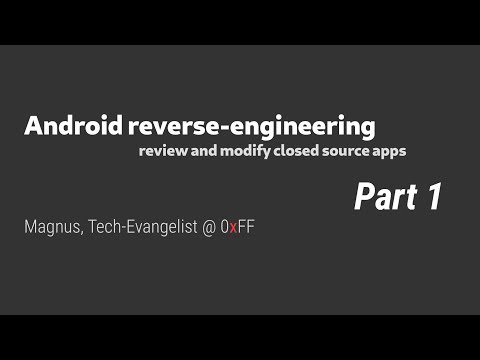 Android reversing #1: APK, Smali and ADB