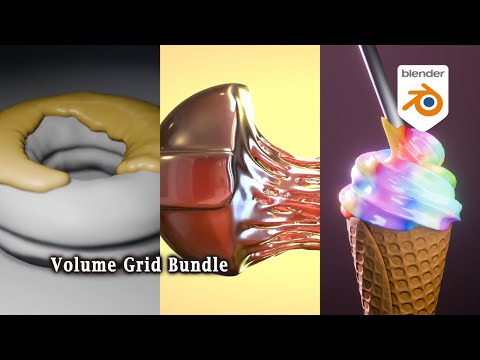 Bundle Sale: Volume Grid Geometry Nodes - Blender 5.0