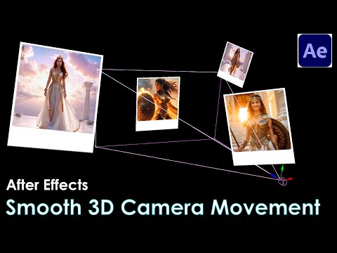 Smooth 3D Camera Movement After Effects Tutorial [Hindi]