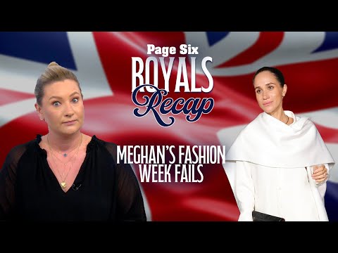 Royals Recap: Meghan Markle's 'awkward' moments at Balenciaga Paris Fashion Week show