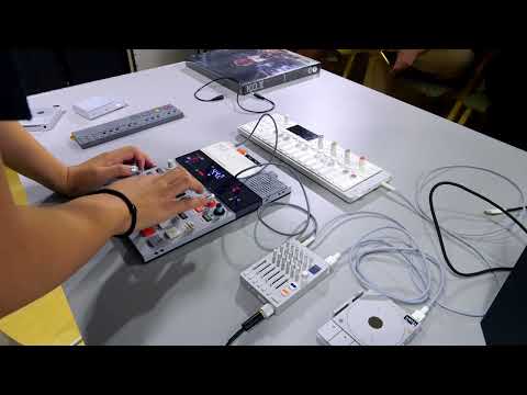 Cola Ren live performance with Teenage Engineering EP-133 KO2