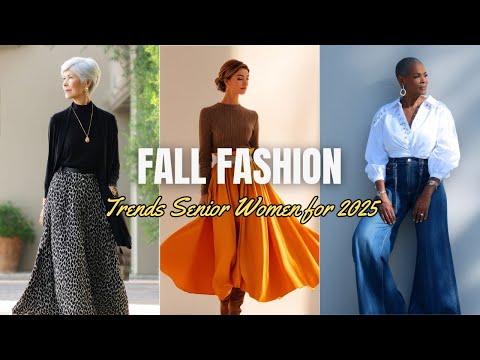 Modern Fall Fashion Trends for Senior Women:What’s In for2025 & How to Wear It With Total Confidence