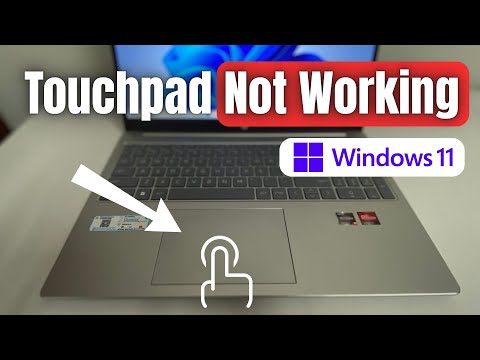 Laptop Touchpad Not Working in Windows 11 - (3 Ways to Fix)