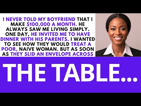 I Acted Poor And Naive At Dinner With My Boyfriend’s Rich Parents — The Reveal Shocked Everyone...