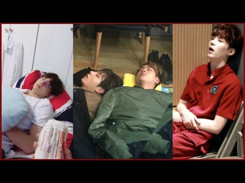 BTS Cute Sleeping Compilation