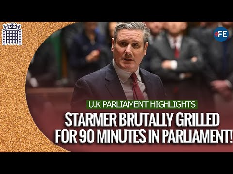 Keir Starmer Faces Non-Stop Questions In Parliament! Watch Starmer Under Fire