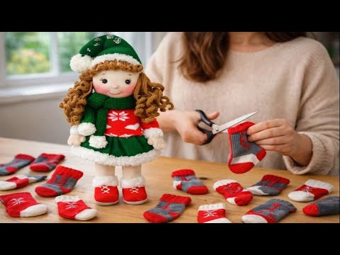 ✨Everyone Thinks They’re Ready 😍 This Christmas Doll Making Idea Is Easier Than You Think