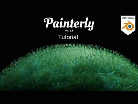 Painterly V 2.5 Add-on for Blender - Tutorial 