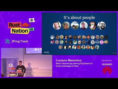 What I learned by solving 50 Advent of Code challenges in Rust - Luciano Mammino