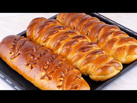 I always bake them for Easter! Delicious rolls with poppy seed filling! Yeast dough for sweet pas...